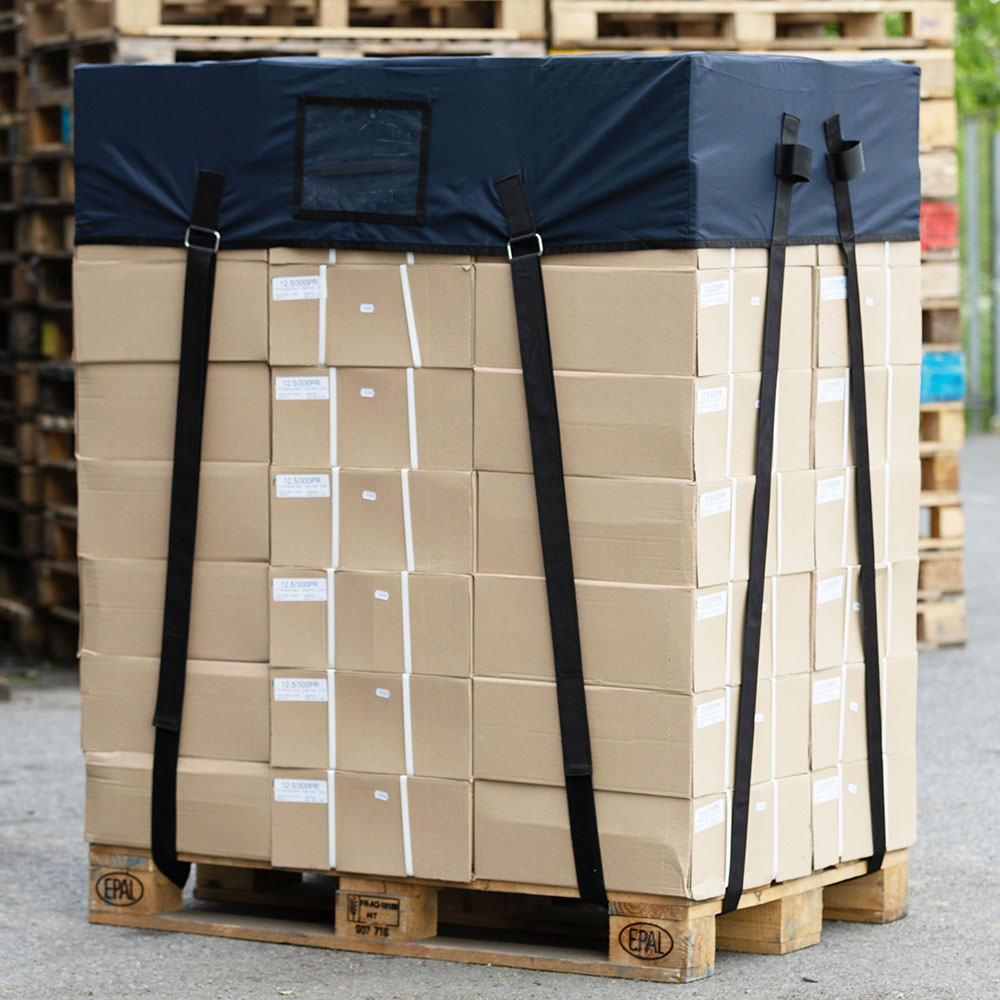 Reusable waterproof pallet and load covers